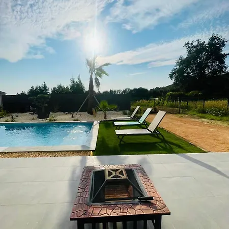 Villa Sud La Cigale Des Bois De Maruejols Mons (Gard)